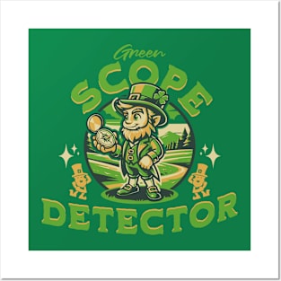 GREEN SCOPE DETECTOR Posters and Art